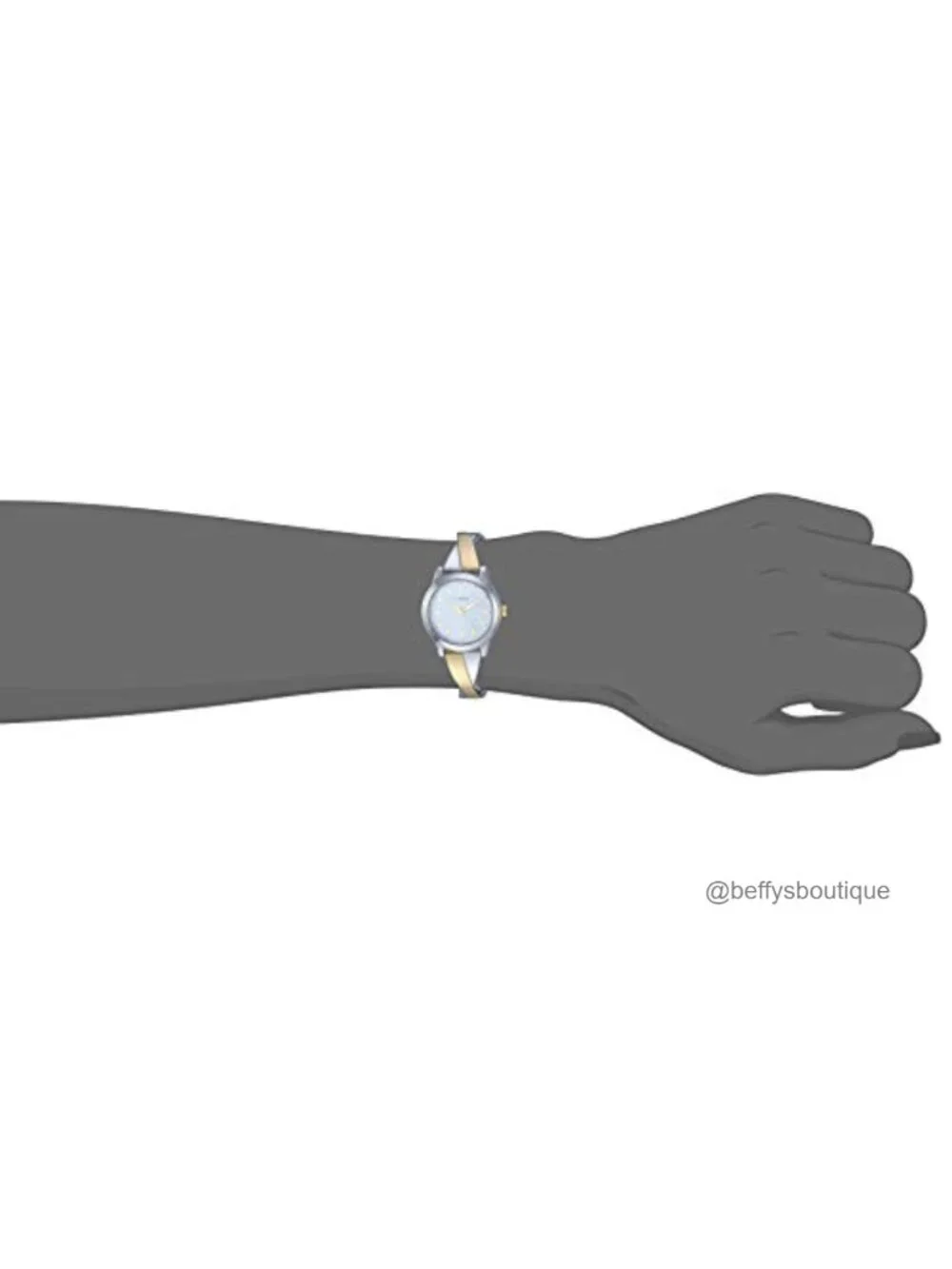 Timex Women's Stretch Bangle Crisscross 25mm Watch